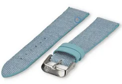 18mm denim strap - lightblue