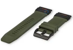 Garmin Fenix 26mm band - FKM-rubber - moss green