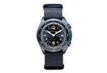 Hamilton watch strap H80495845 - blue nylon
