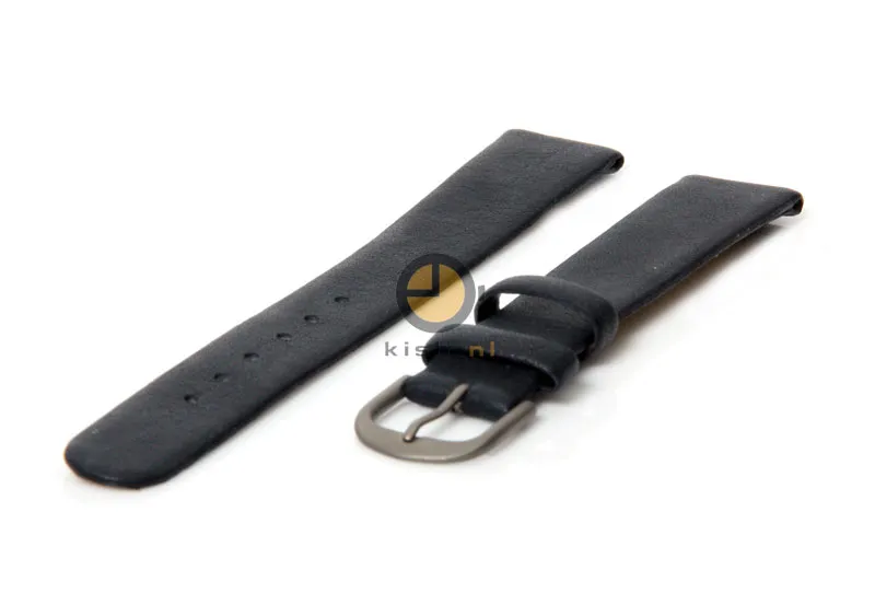 Danish Design watchstrap 16mm leather blue