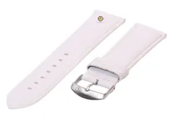 Waterproof white watchstrap 26mm