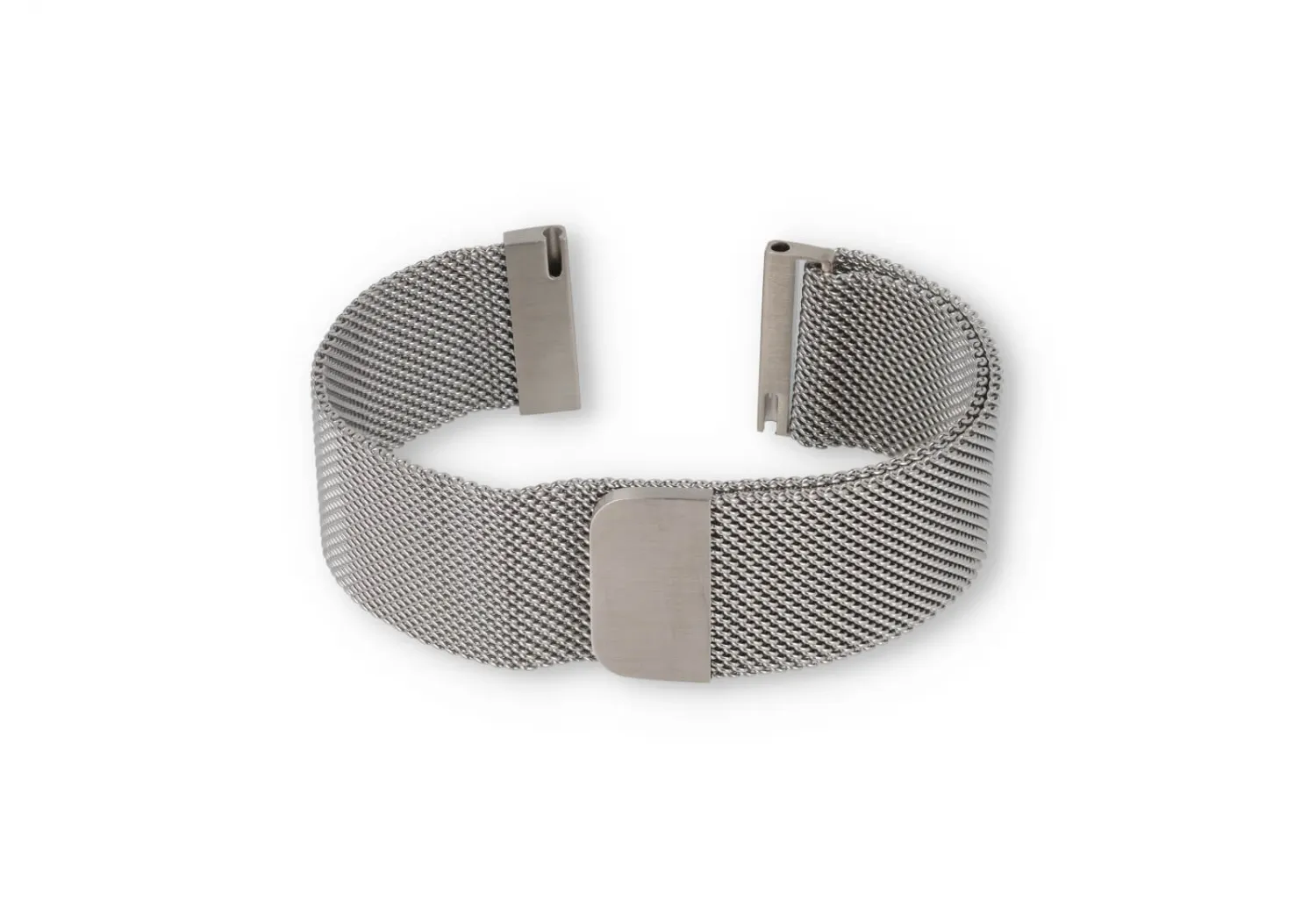 Milanese 22mm horlogeband - Zilver
