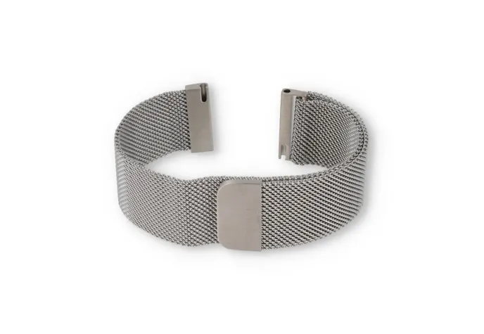 Milanese 22mm horlogeband - Zilver