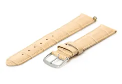 Watchstrap 18mm beige leather