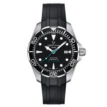 Certina Band C0324071705160A schwarzes Kautschuk ohne Schließe
