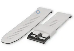 Coros Nomad watch strap white black - quick-release