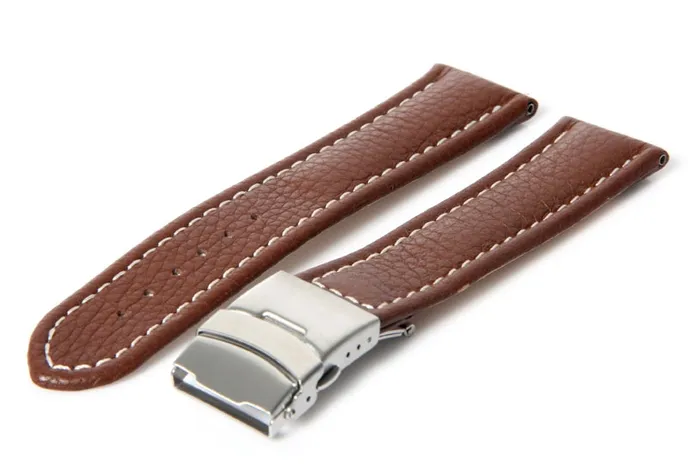 Watchstrap 22mm (brown) Buckle