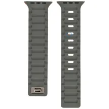 Silicon strap Apple 41mm - Grey Orange