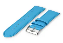 24mm watch strap smooth leather - alaska
