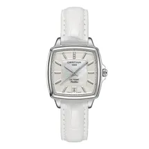 Certina Band C0283101611600A 16/14mm weiß Leder ohne Schließe