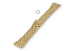Retro Armband von Stahl 18mm - gold