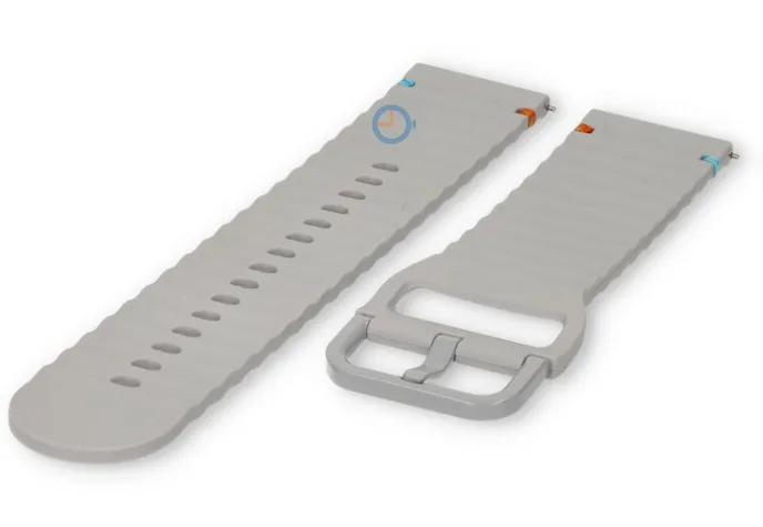 Coros Pace PRO siliconen bandje: 22mm light-grey