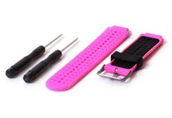 Garmin Forerunner watchstrap 230 pink/black