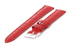 Watchstrap 18mm red