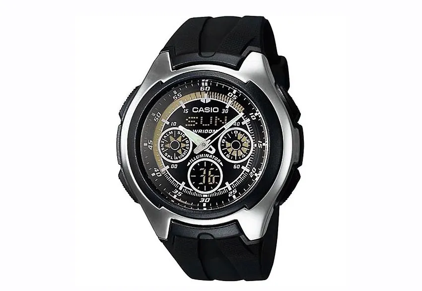 Casio Uhrenarmband AQ-163W-1B1V