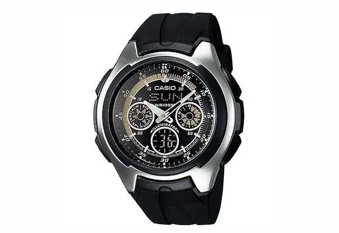 Casio Uhrenarmband AQ-163W-1B1V