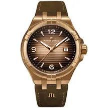 Leather strap Maurice Lacroix AI1028-BRZ01-720