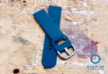 Watchstrap 20mm silicone sea green