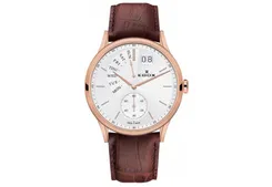Edox Les Vauberts 34500 Uhrenarmband Dunkelbraun