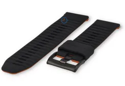 Suunto 9 watch strap black orange - quick-release