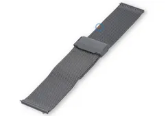 Mesh strap with Quick Switch - 22mm - smoke grey