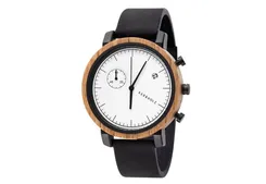 Kerbholz Uhrenarmband Franz Oak Black