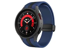 Samsung Galaxy Watch 5 strap - blue/black - magnetic