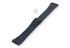 Casio A168WA bandje staal - petrol blue