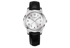 Certina Band C0054101603200A 18/16mm schwarzes Leder