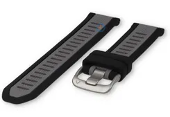 20mm bands Garmin Forerunner 165 - black/grey