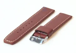 Watchstrap 24mm brown leather