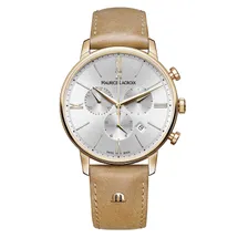 Leather strap Maurice Lacroix EL1098-PVP01-111-2