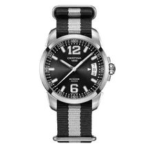 Certina Band C0164101805700A 20/20mm ohne Schließe schwarzes nylon