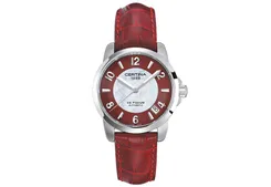 Certina Band C0012071610700A 16/14mm bordeaux Leder ohne Schließe