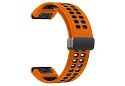 Garmin Fenix 7 sports wristband - orange/black