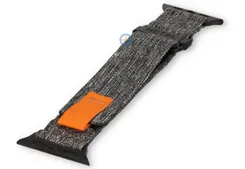 Denim-look strap for Apple Watch 41mm - grey