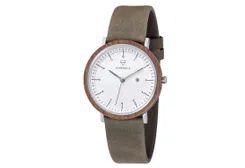 Kerbholz Uhrenarmband Amelie Walnut Olive