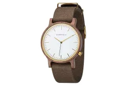 Kerbholz Uhrenarmband Walter Walnut Olive