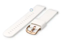 One2track Connect Go (18mm)S watch band - white