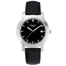 Certina Band C26010944261A 18/16mm schwarzes Leder