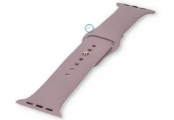 Apple watch strap silicone - Wisteria Purple - 38/40/41/42mm (M/L)