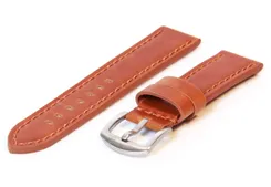 Vintage brown watchstrap 20mm leather