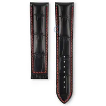 Certina Band C0244471605103A 22/20mm schwarzes Leder ohne Schließe