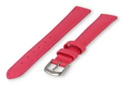 XL watch strap smooth leather - 14mm - pink
