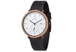 Kerbholz Uhrenarmband Anton Oak Midnight Black