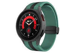 Samsung Galaxy Watch 6 strap - green/black - magnetic