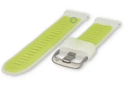 22mm watch strap Suunto Race S - transparant/bright-green