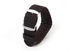 Perlon watch band 20mm black