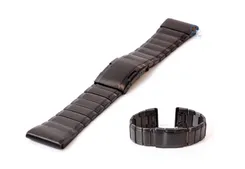 Garmin Fenix 5X/6X/7X watchstrap stainless steel black