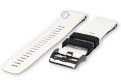QuickFit 22 watch band Garmin Fenix 8 - 47mm - white/black